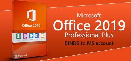 Microsoft Office 2019 Professional Plus Retail – BINDS to MS account