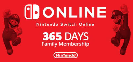 Nintendo Switch Online Family Membership 365 Days