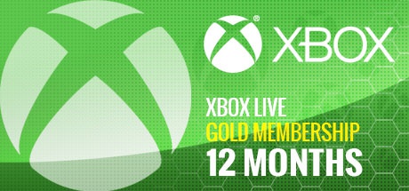 Xbox Live 12 Months GOLD Subscription Card EUROPE