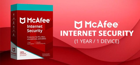 McAfee Internet Security 2021 (1 YEAR / 1 DEVICE)