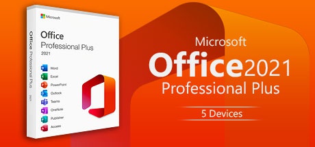 Microsoft Office 2021 Professional Plus – 5 Devices