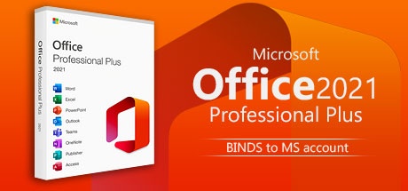 Microsoft Office 2021 Professional Plus Retail – BINDS to MS account