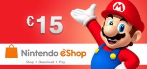 NINTENDO ESHOP CARD 15 EURO