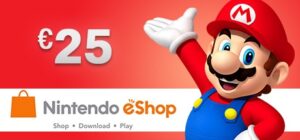 NINTENDO ESHOP CARD 25 EURO