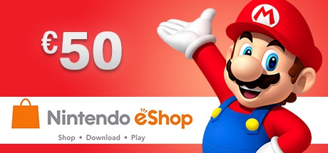 NINTENDO ESHOP CARD 50 EURO