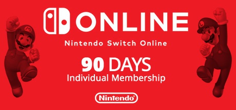 Nintendo Switch Online Individual Membership 90 Days